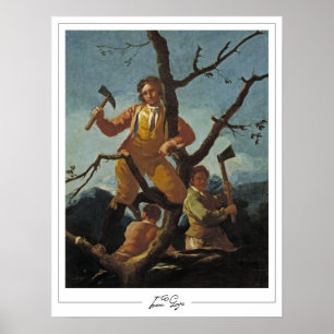 Francisco Goya Zedign affiche d'art #12