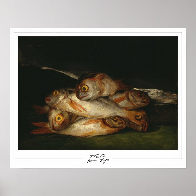 Francisco Goya Zedign Art Poster #306 (Vorne)