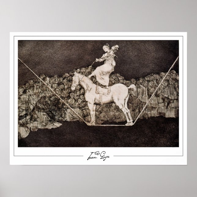Francisco Goya Zedign Art Poster #394 (Vorne)