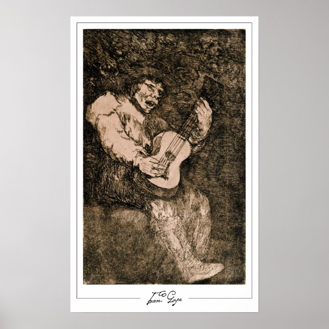 Francisco Goya Zedign Art Poster #411 (Vorne)
