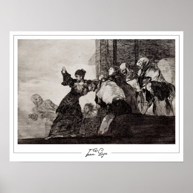 Francisco Goya Zedign Art Poster #504 (Vorne)