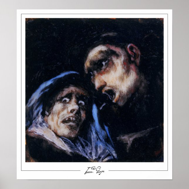 Francisco Goya Zedign Art Poster #514 (Vorne)