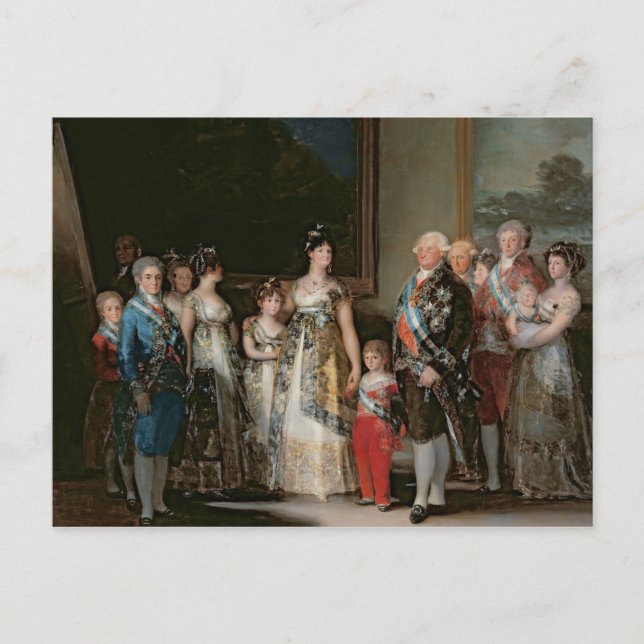 Francisco Jose de Goya y Lucientes | Charles IV a Postkarte (Vorderseite)