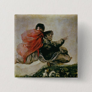 Francisco Jose de Goya y Lucientes der Hexen Button