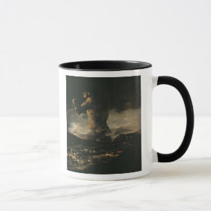 Francisco Jose de Goya y Lucientes der Koloss, Tasse