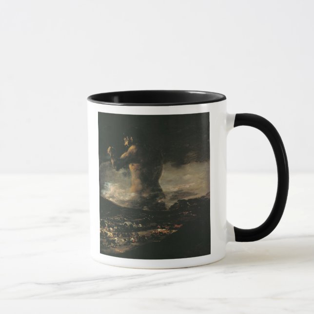 Francisco Jose de Goya y Lucientes | der Koloss, Tasse (Rechts)