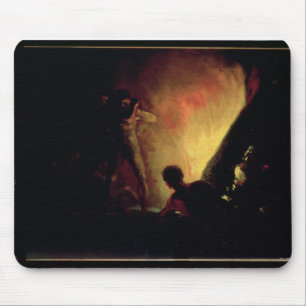 Francisco Jose de Goya y Lucientes   der Pyre, c.1 Mousepad