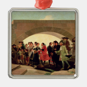 Francisco Jose de Goya y Lucientes   die Hochzeit, Silbernes Ornament