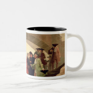 Francisco Jose de Goya y Lucientes die Hochzeit, Zweifarbige Tasse