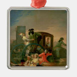 Francisco Jose de Goya y Lucientes die Tonwaren Silbernes Ornament