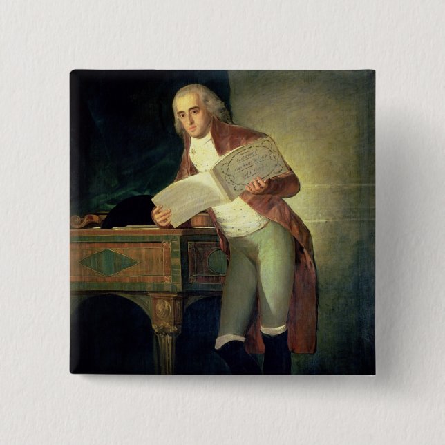 Francisco Jose de Goya y Lucientes | Don Jose Alva Button (Vorderseite)