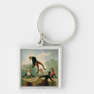 Francisco Jose de Goya y Lucientes   EL Pelele 17 Schlüsselanhänger