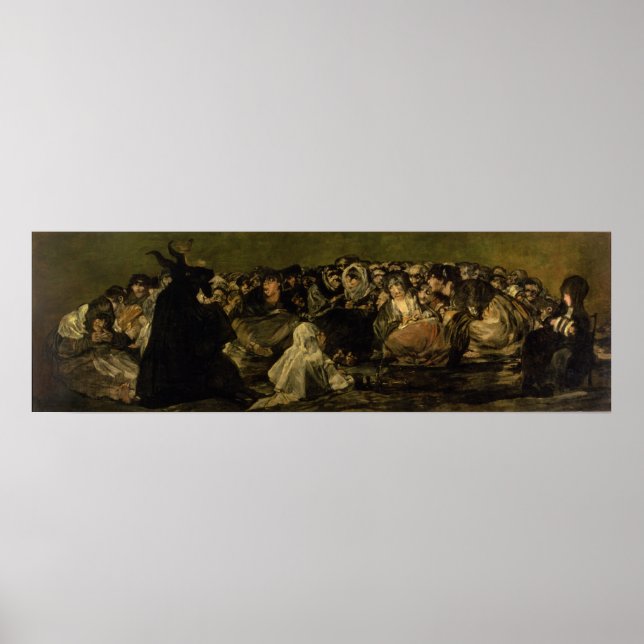 Francisco Jose de Goya y Lucientes | Hexen Poster (Vorne)