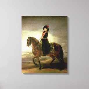 Francisco Jose de Goya y Lucientes   Reiterpo Leinwanddruck