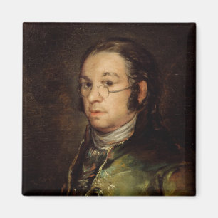 Francisco Jose de Goya y Lucientes Selbstportrai Magnet
