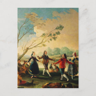 Francisco Jose de Goya y Lucientes   Tanz auf Postkarte