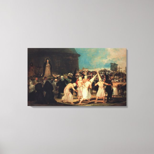 Francisco Jose de Goya y Lucientes | Verarbeitung  Leinwanddruck (Vorderseite)