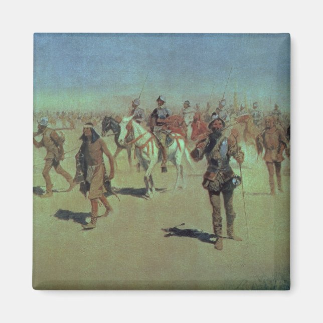 Francisco Vasquez de Coronado Magnet (Vorne)