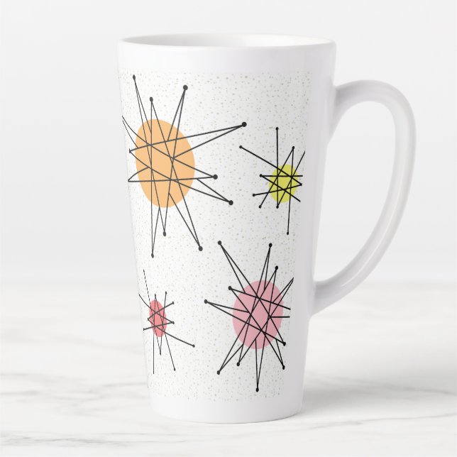 Franciskanische Sternexplosion Mitte des Jahrhunde Milchtasse (Rechts)