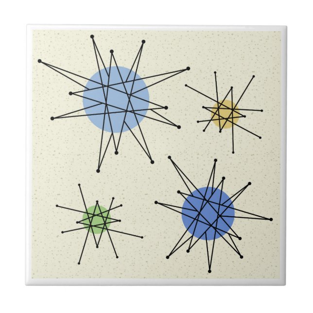 Franciskus Sternexplosion Mitte 1 Fliese (Vorderseite)