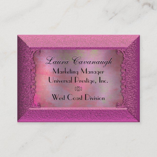 Franckelton Milan Business Card Visitenkarte (Vorderseite)