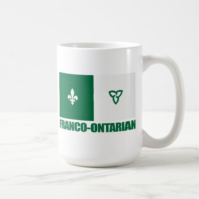Franco-Ontarian Kaffeetasse (Rechts)