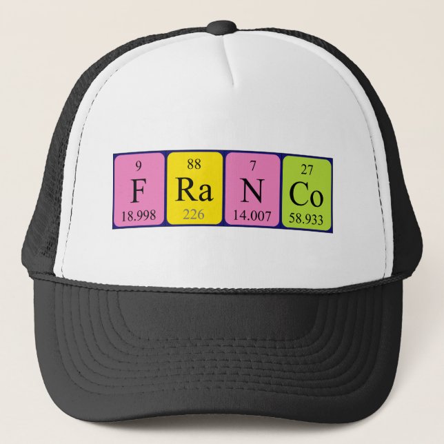 Franco Periodenname: Truckerkappe (Vorderseite)