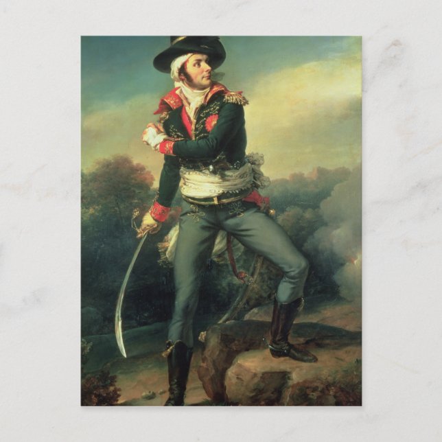 Francois Athanese Charette de Contrie 1819 Postkarte (Vorderseite)