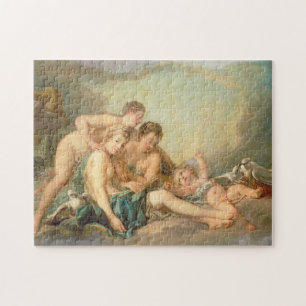 François Boucher Die Toilette der Venus-Malerei