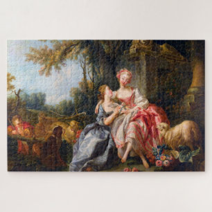 Francois Boucher The Billet Dou Rokoko Ladys art