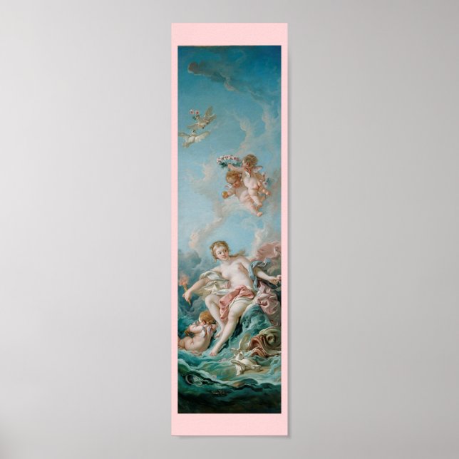 François Boucher - Venus auf den Waves 1769 Poster (Vorne)
