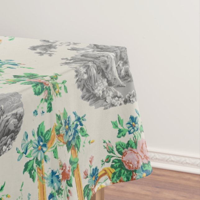 François Boucher Vignette Pattern Tischdecke (Beispiel)