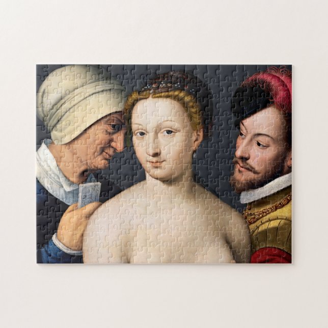 Francois Clouet - Der Liebe-Brief (Horizontal)