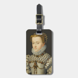 Francois Clouet - Elisabeth von Österreich Gepäckanhänger