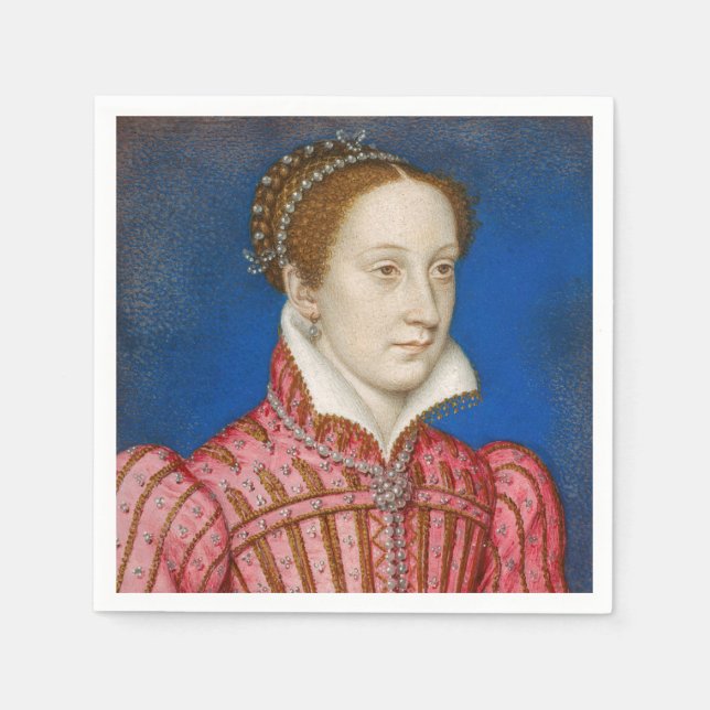 Francois Clouet - Mary, Queen of Schotten Serviette (Vorderseite)