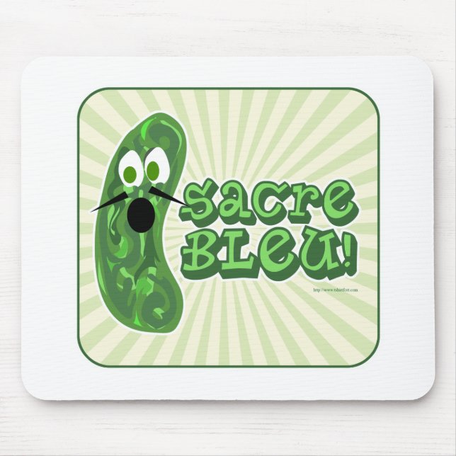 Francois der Gurken Mousepad (Vorne)