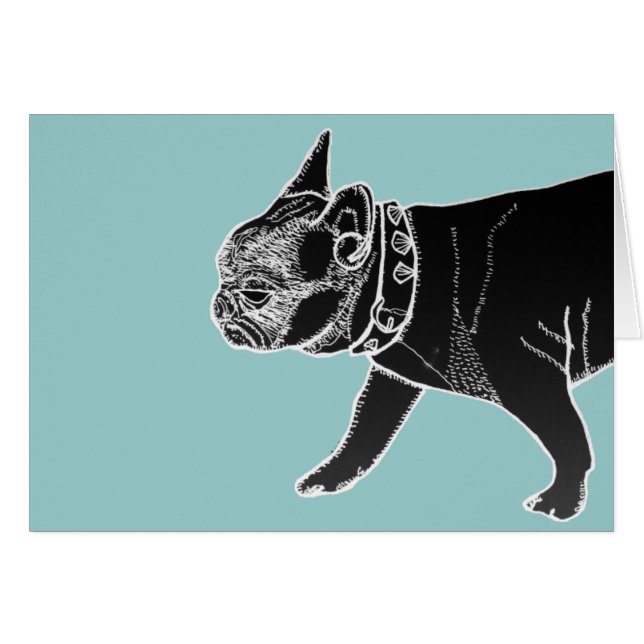 Francois die französische Bulldogge (Vorderseite (Horizontal))