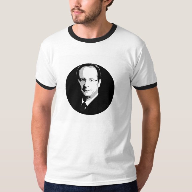 Francois Hollande T-Shirt (Vorderseite)