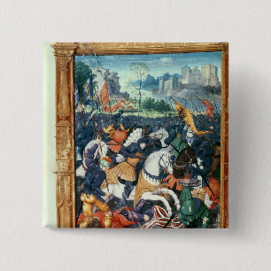Francois I am Kampf von Marignano Button