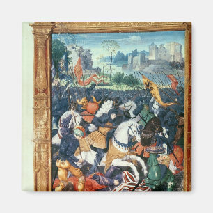 Francois I am Kampf von Marignano Magnet