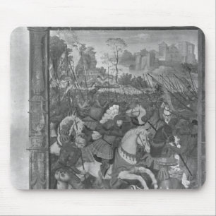 Francois I aufladend am Kampf von Marignan Mousepad