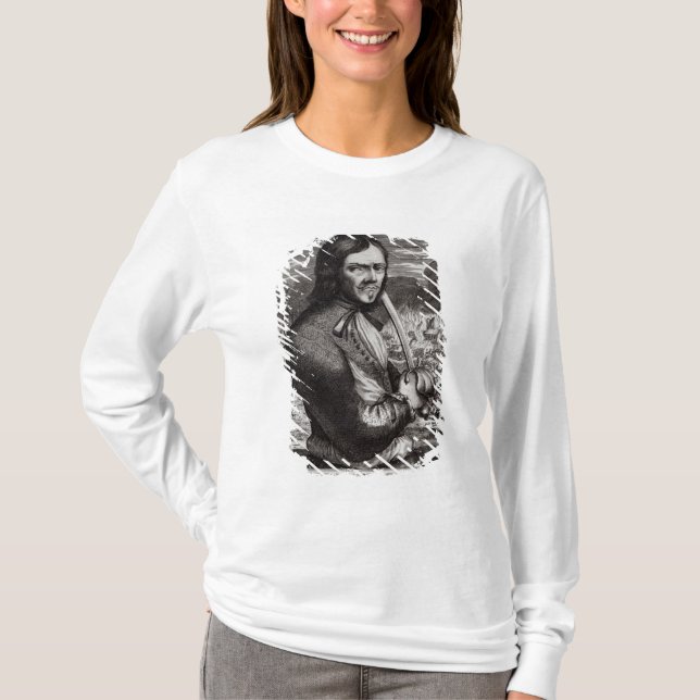 Francois Lolonois, General der Franzosen T-Shirt (Vorderseite)