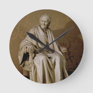 Francois-Marie Arouet Voltaire (1694-1778) 1781 (m Runde Wanduhr