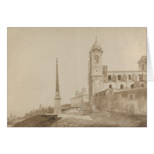 Francois Marius Granet - Die Kirche der Trinita