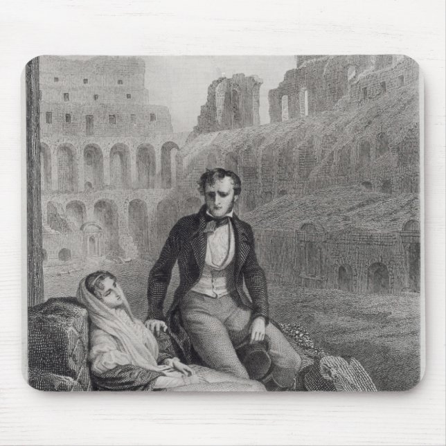Francois Rene Vicomte de Chateaubriand Mousepad (Vorne)