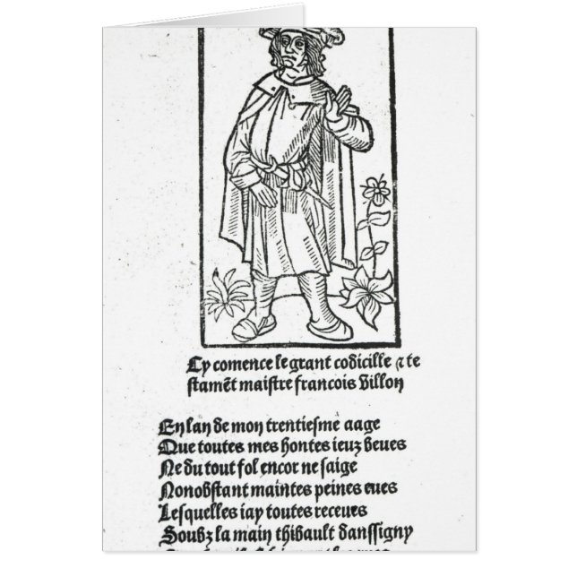 Francois Villon, des 'oeuvres (Devant)