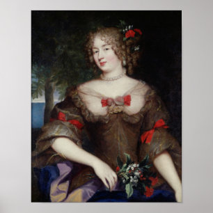 Francoise de Sevigne Countess von Grignan Poster
