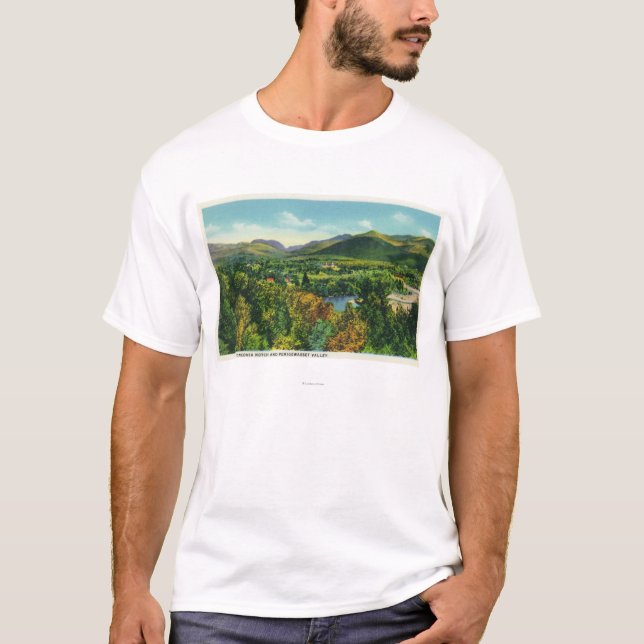 Franconcia Kerbe u. Pemigewasset Tal T-Shirt (Vorderseite)