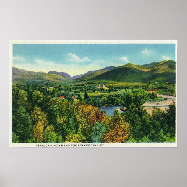 Franconcia Notch & Pemigewasset Valley Poster (Vorne)
