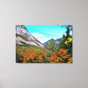 Franconia Kerben-Leinwand Leinwanddruck
